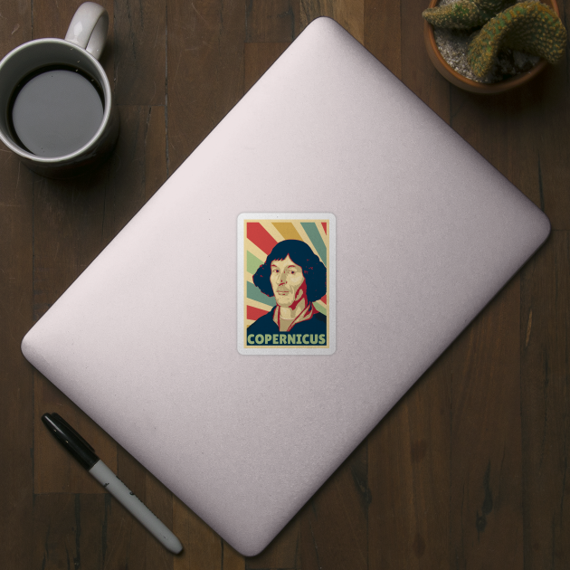 Nicolaus Copernicus Vintage Colors by Nerd_art